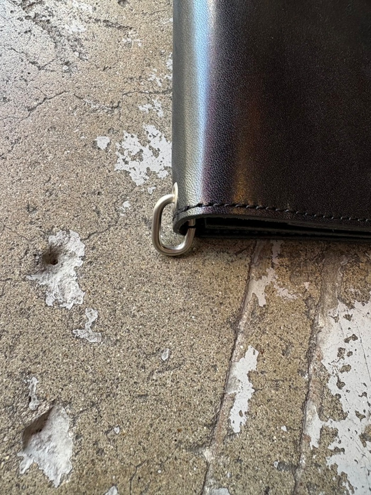 LEATHER TRUCKER MIDDLE WALLET / ミドルトラッカーウォレット / 革財布 - 7