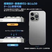 JFStene カメラカバー iPhone15Pro/iPhone15ProMax 用 カメラフィルム レンズ保護カバー iphone15プロ カメラ保護カバー アイフォン15プロマックス カメラレンズ フィルム アルミ合金製 強化ガラス 9H硬度 耐衝撃 キズ防止 露出オーバー防止 防水 防塵 (グレー)