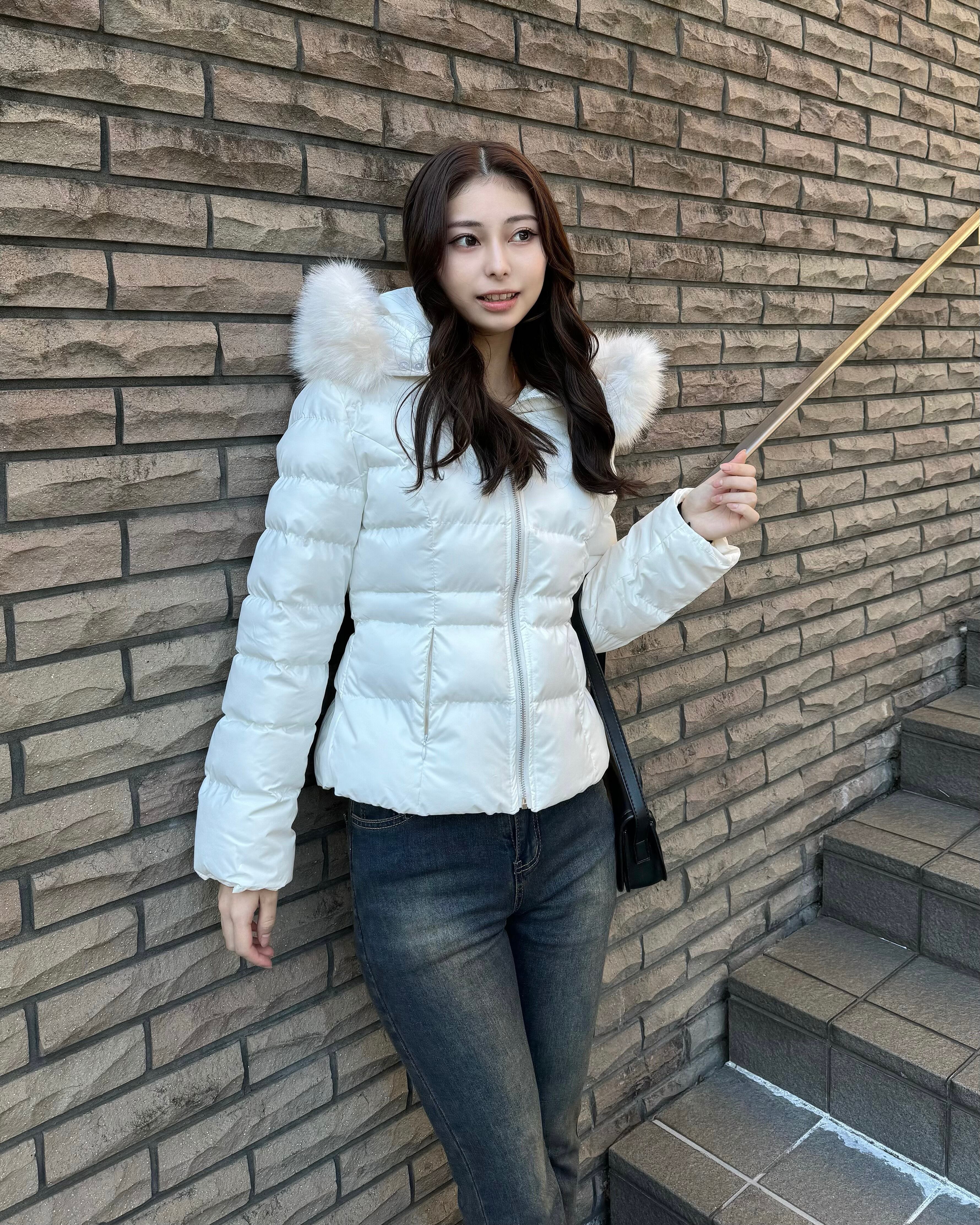 ウエストフィットパディッドジャケット V04524