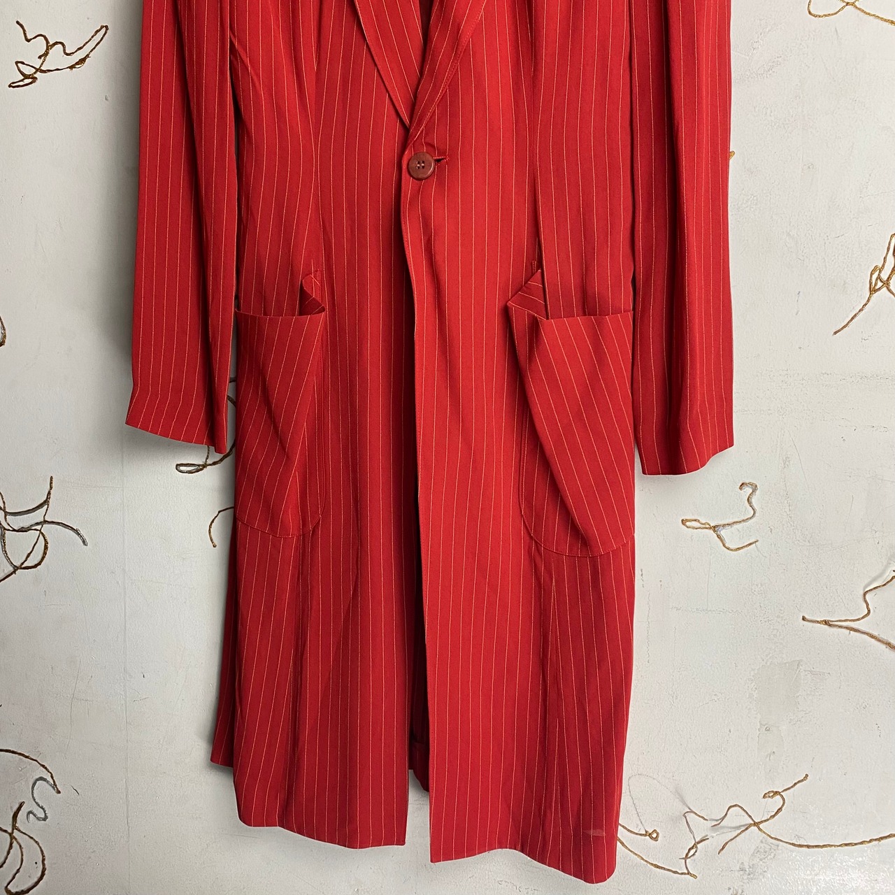 JEAN PAUL GAULTIER FEMME rayon tailored coat