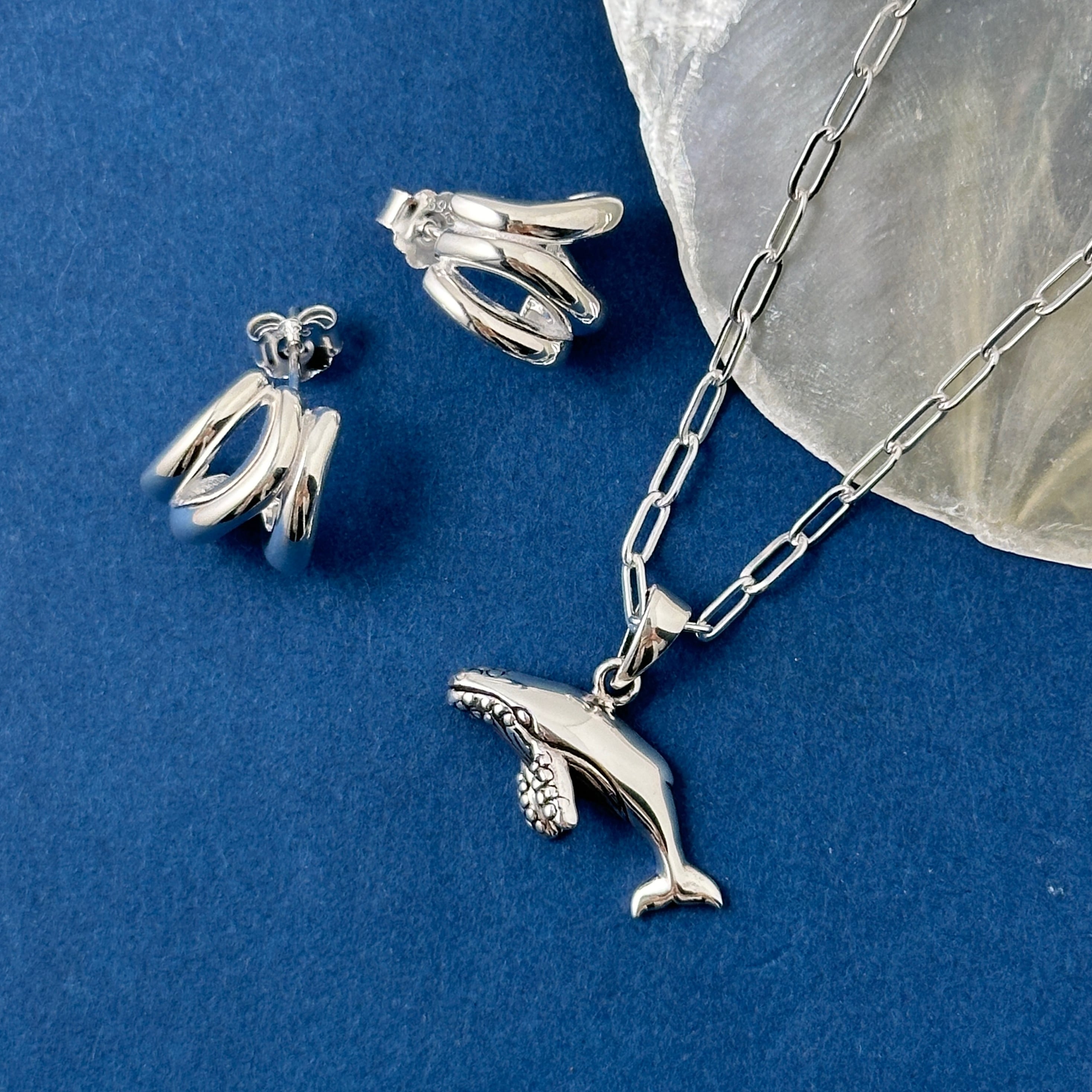 ザトウクジラ ホエール ペンダント （チェーン オプション） 鯨 クジラ