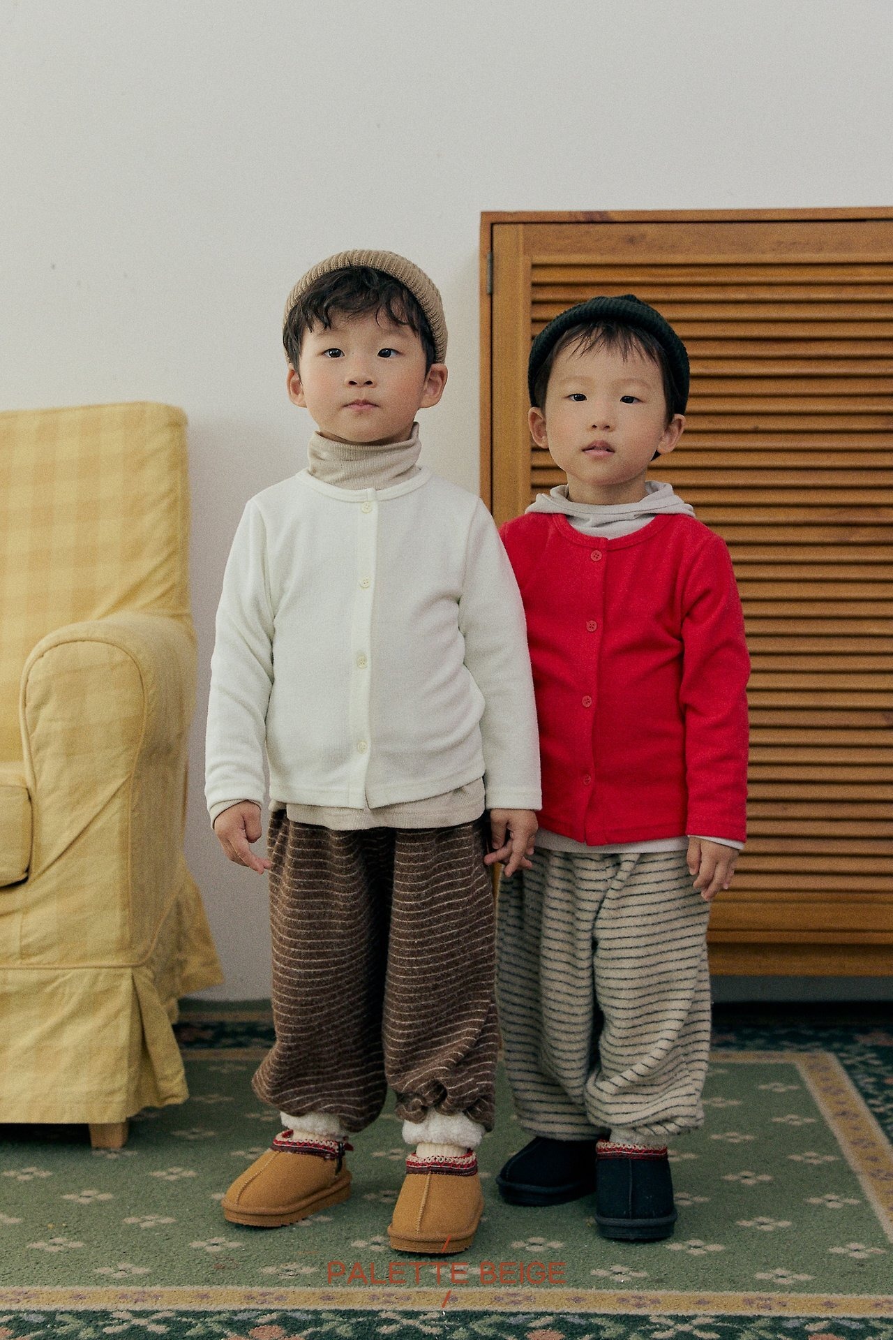 the beige［取寄］slim cardigan 26winter