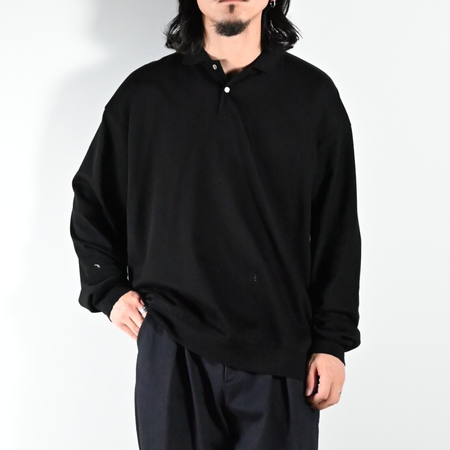 INTERIM / HIGH GAUGE SEA ISLAND PIQUE HYPER BIG LONG POLO SHIRT
