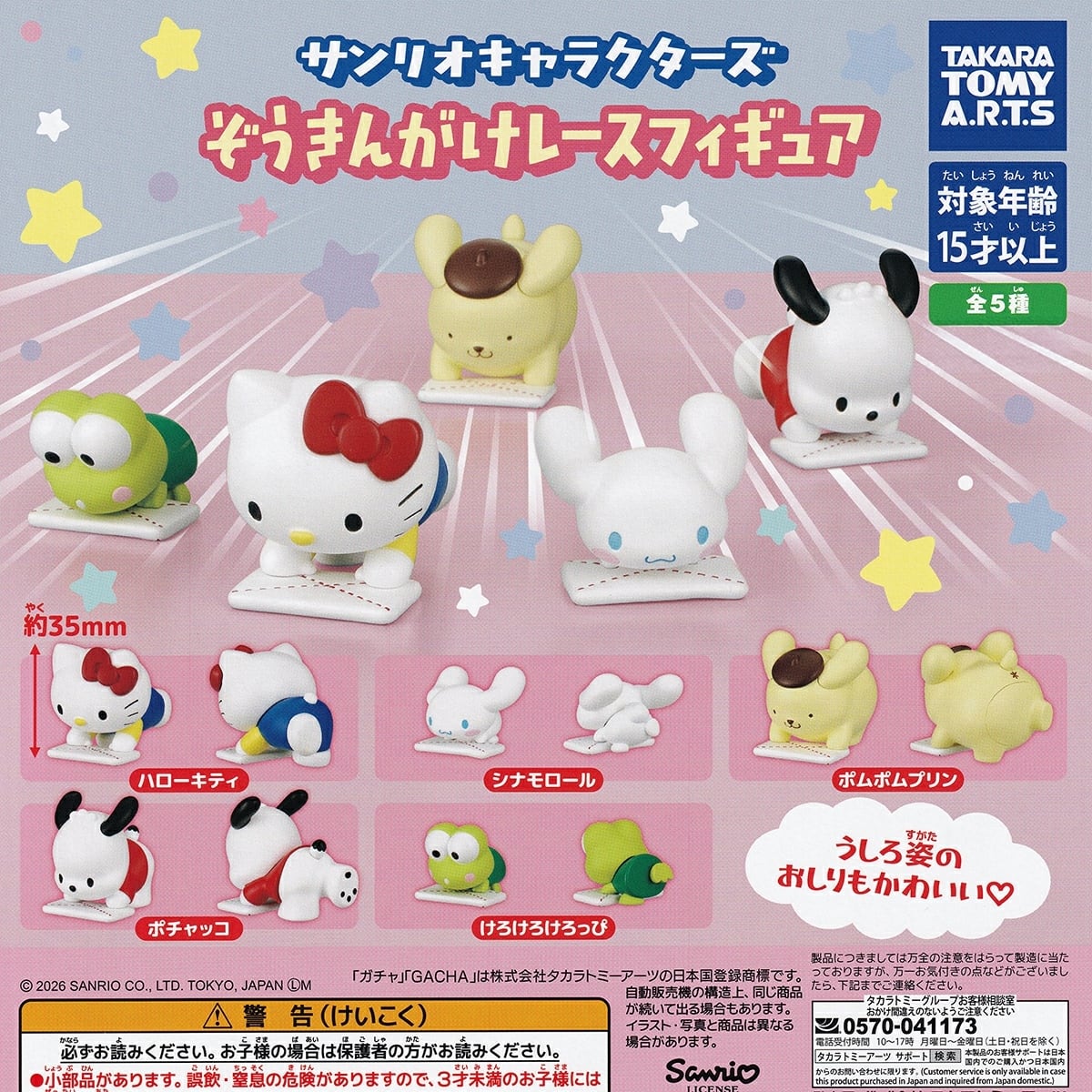 フルコンプ】 サンリオキャラクターズ ぞうきんがけレースフィギュア