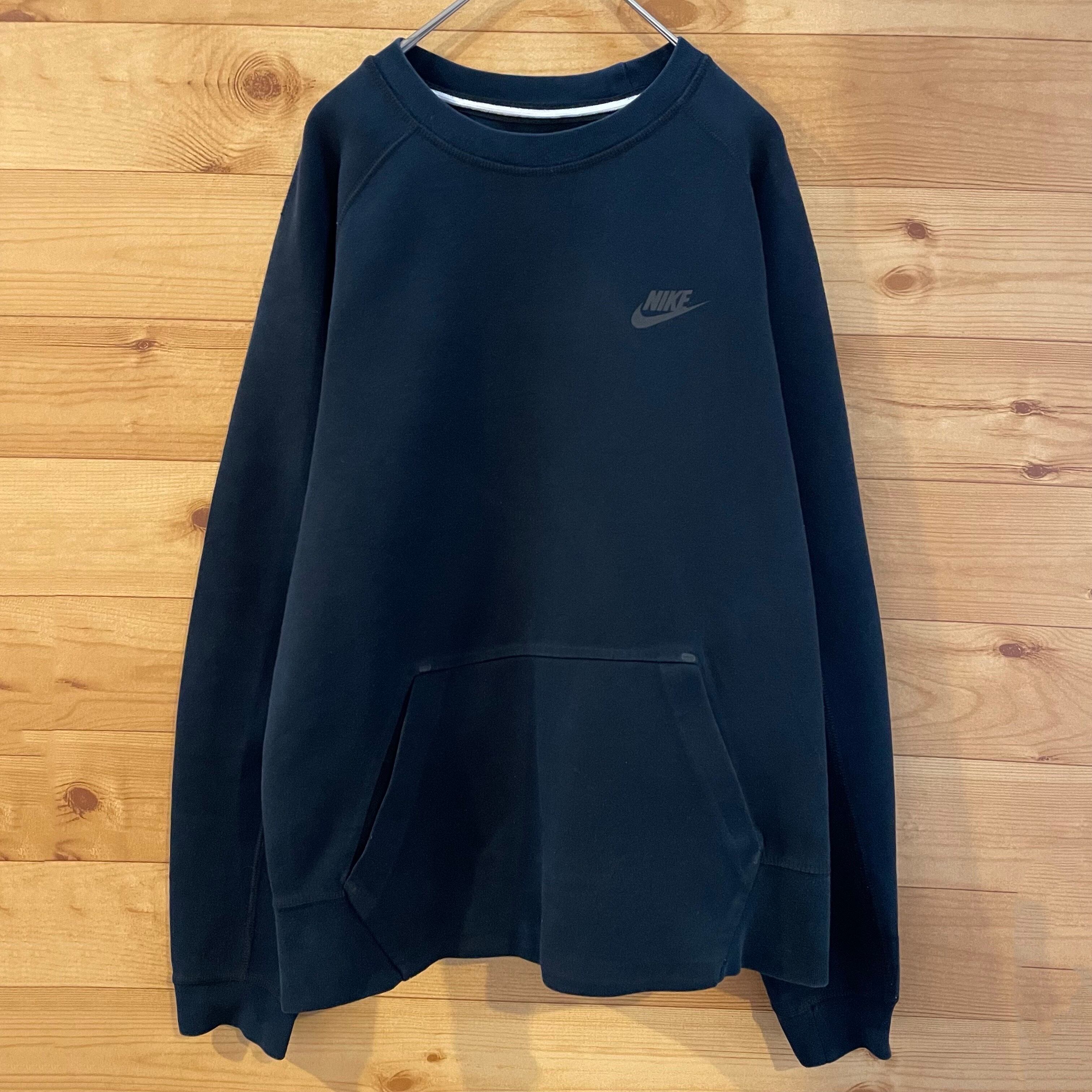 L NIKE×NOCTA テックフリース スウェットシャツ クルー 黒 ノクタ 