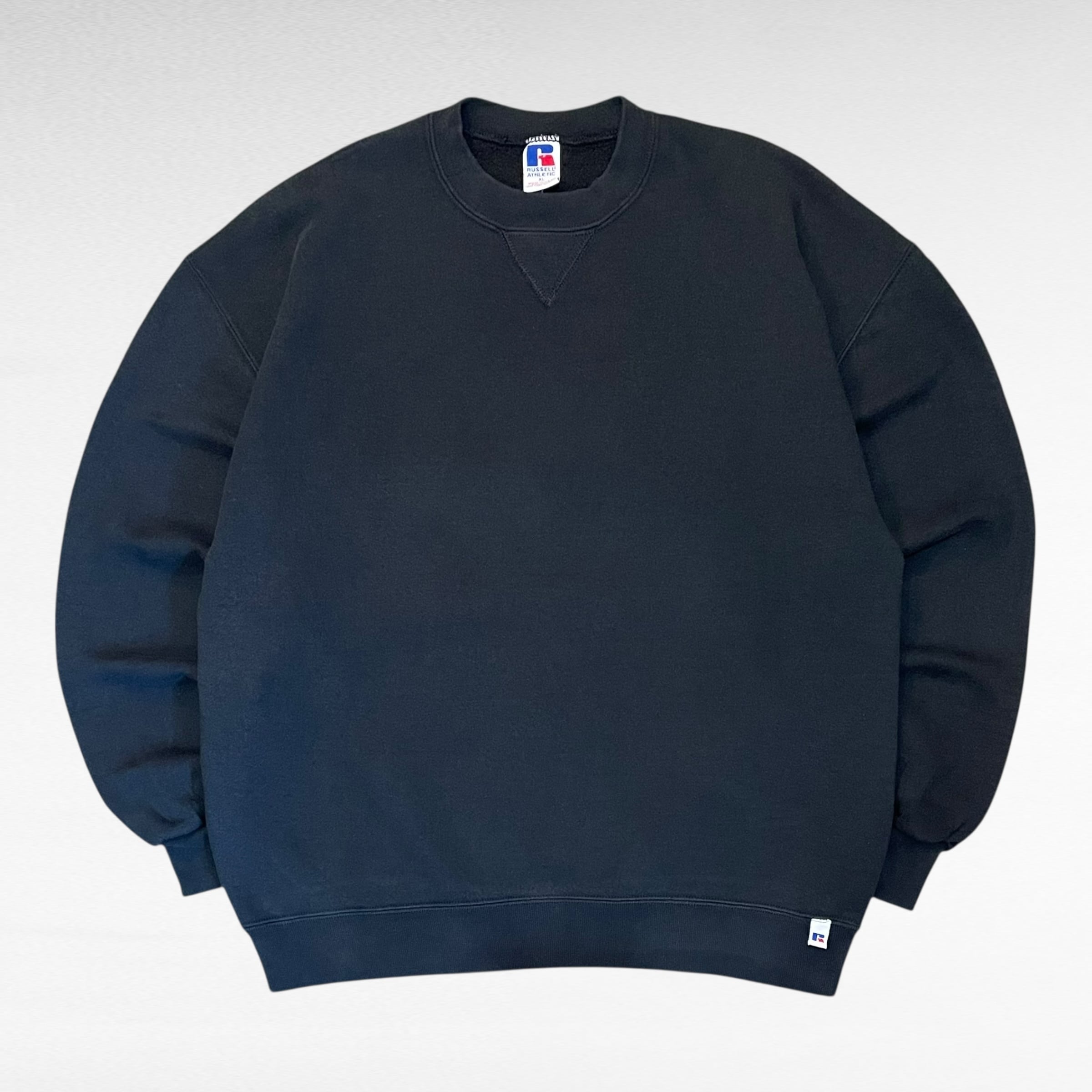 50s USA製 RUSSELL ATHLETIC FRONT-V SWEAT 90s RUSSELL ATHLETIC 