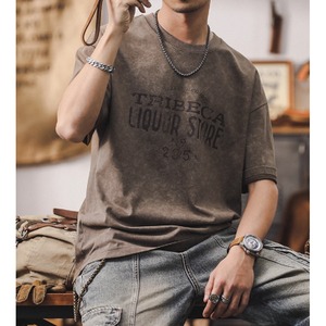 アメリカンレトロプリントTシャツ 10174