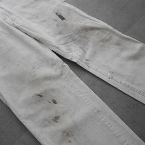 Dickies Sherwin-Williams white painter pants [W31.5L31.5相当] 古着