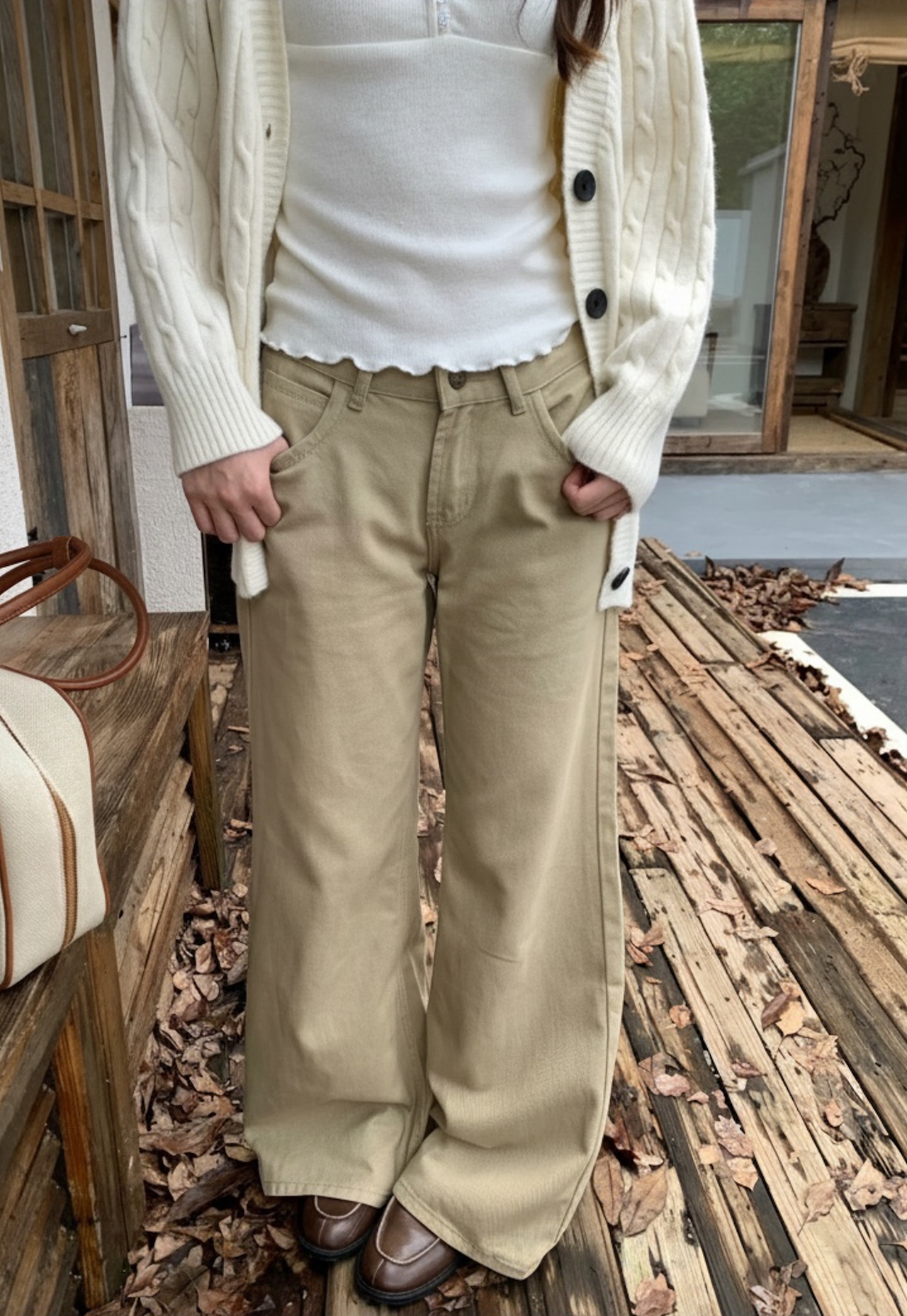 ヴィンテージライクフレアパンツ LK1882