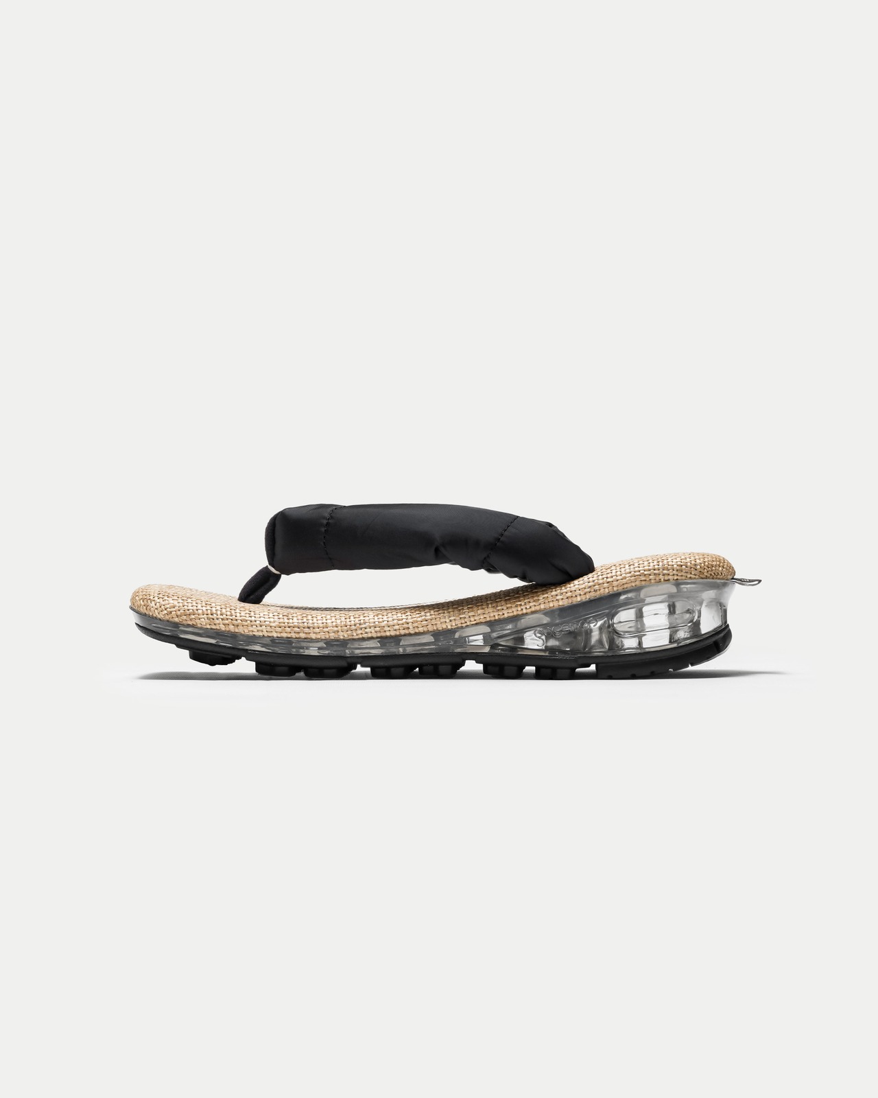 SETTA × SNEAKER “ unda CLEAR ” / TOUGH PADDED BLACK