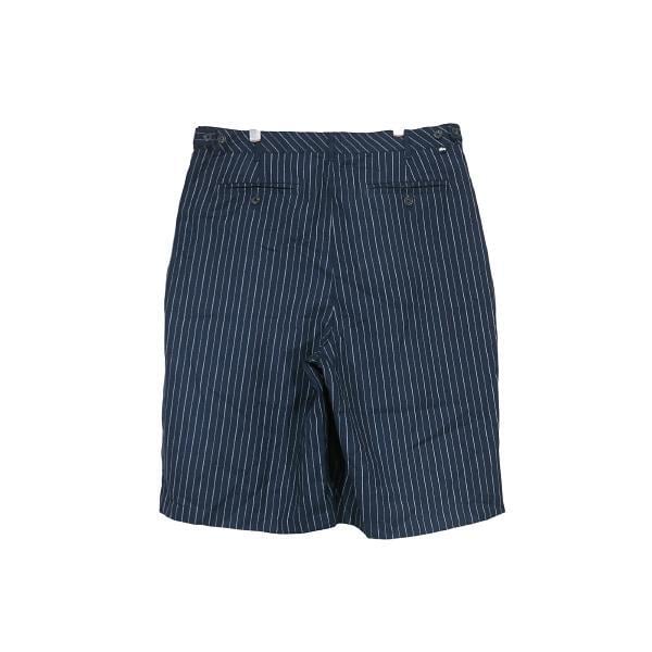 STUSSY ステューシー ボリューム プリーツ ストライプ ショーツ ネイビー STUSSY ステューシー VOLUME PLEATED STRIPE SHORT ボリューム