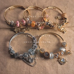 ハンドメイド アンティークムード ノスタルジック ブレスレット