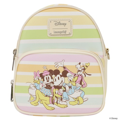 LF DISNEY  MICKEY AND FRIENDS STRIPE CONV CROSSBODY-SW_WDBK1271