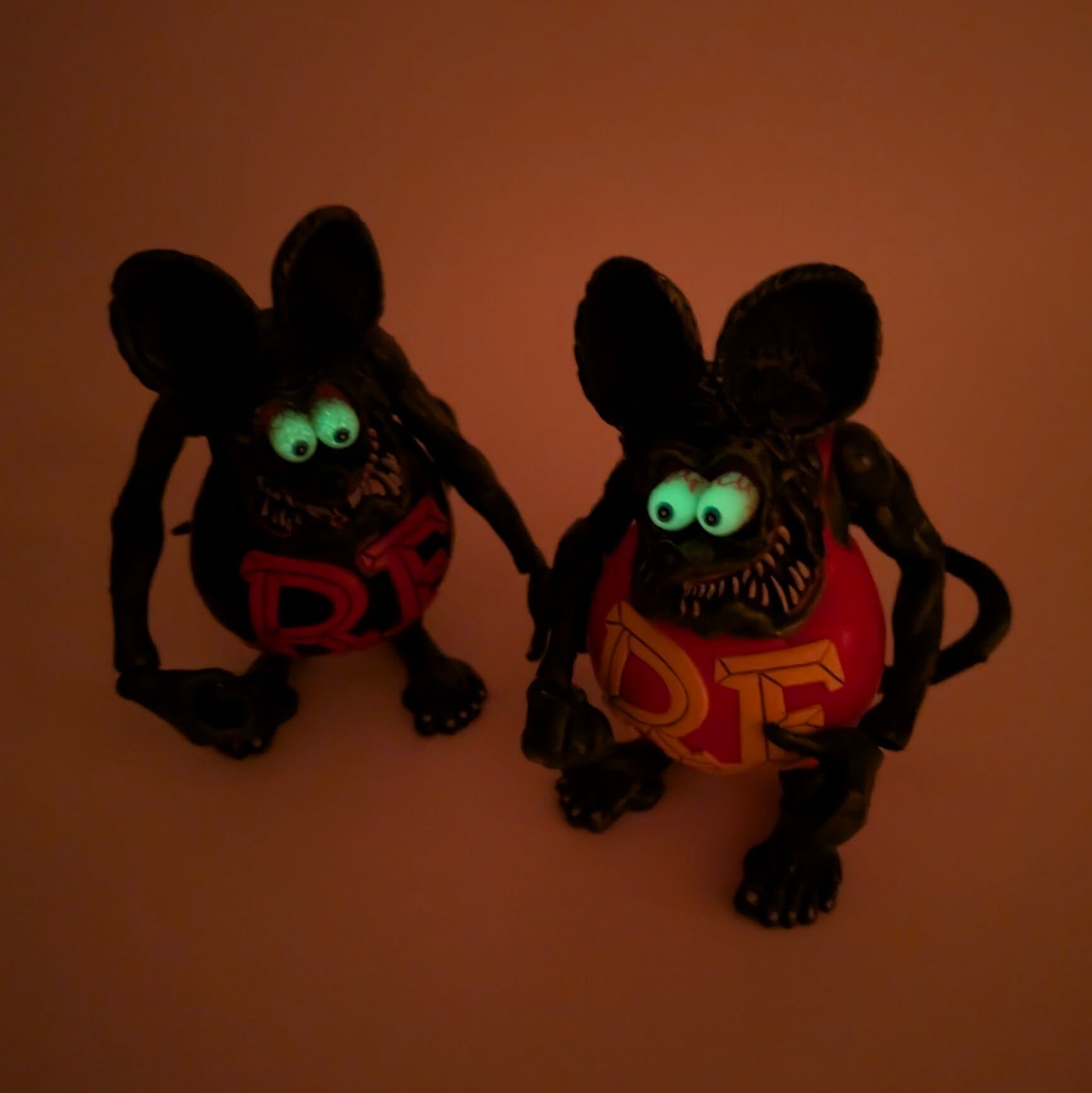 ⚡️SPECIAL LIMITED⚡️【 Rat Fink ラットフィンク 】 PVCアクションフィギュア / 可動フィギュア / RED 〚アメリカン雑貨 アメトイ〛