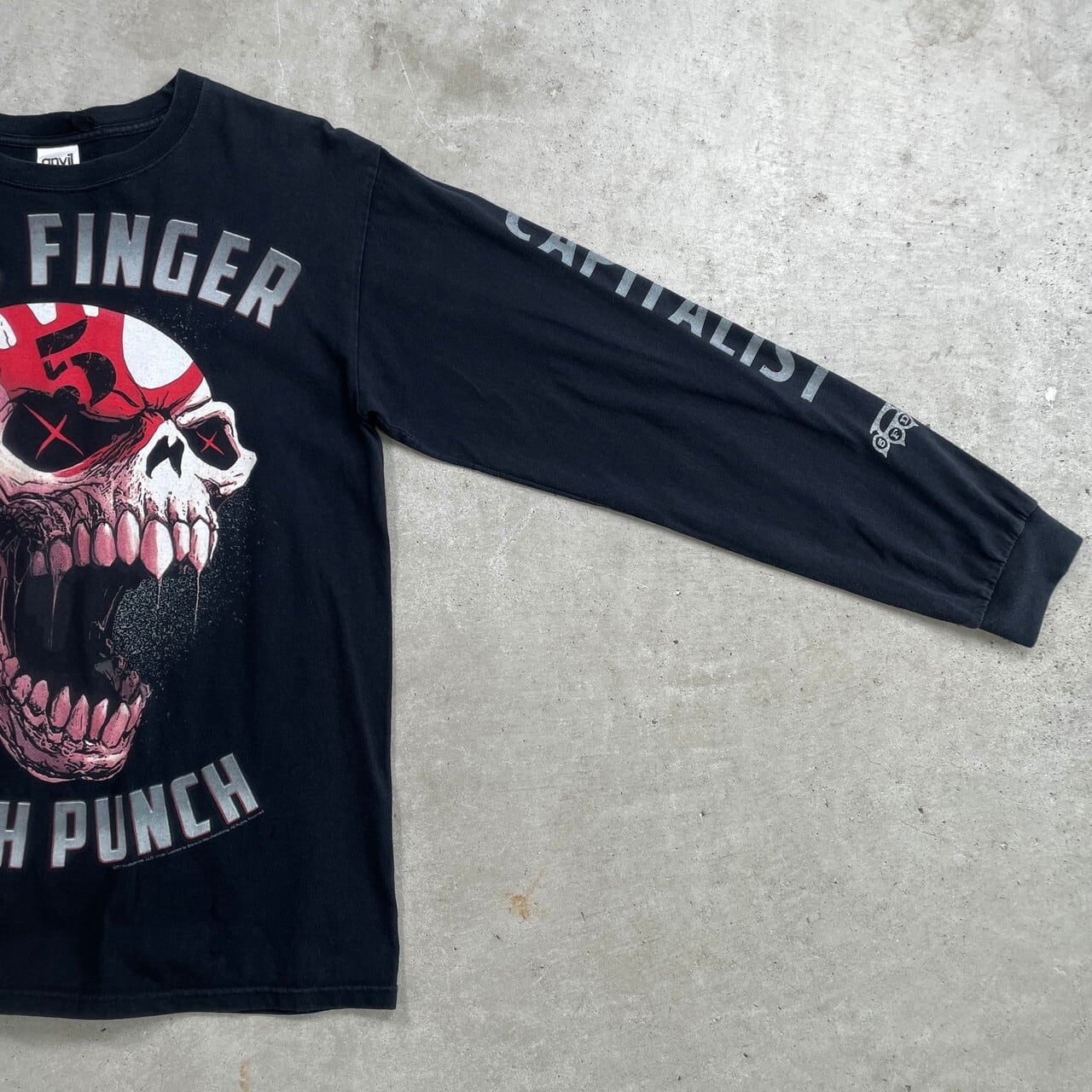 FIVE FINGER DEATH PUNCH バンドTシャツ バンT ロングTシャツ ロンT