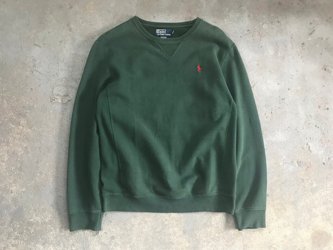 90s Polo by Ralph Lauren gusset sweat shirt MADE IN MNP