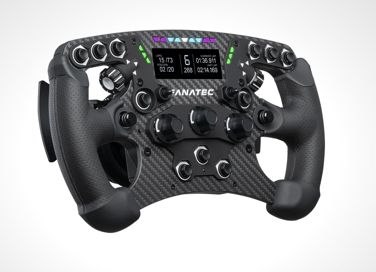 FANATEC／国内正規代理店】ClubSport Steering Wheel Formula V3 + QR2