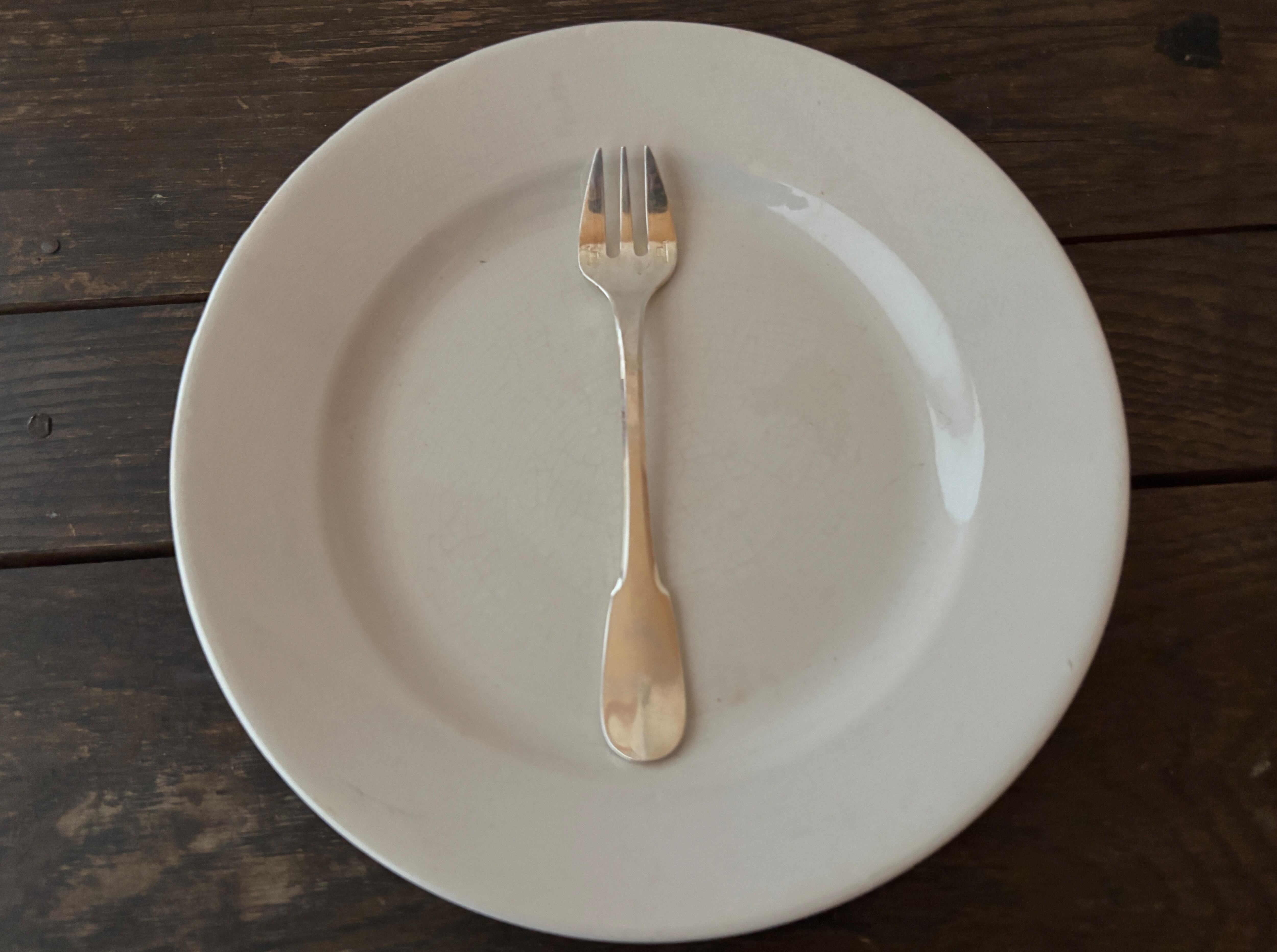 【1点のみ】CHRISTOFLE クリストフル シルバープレートデザートフォーク オイスターフォーク