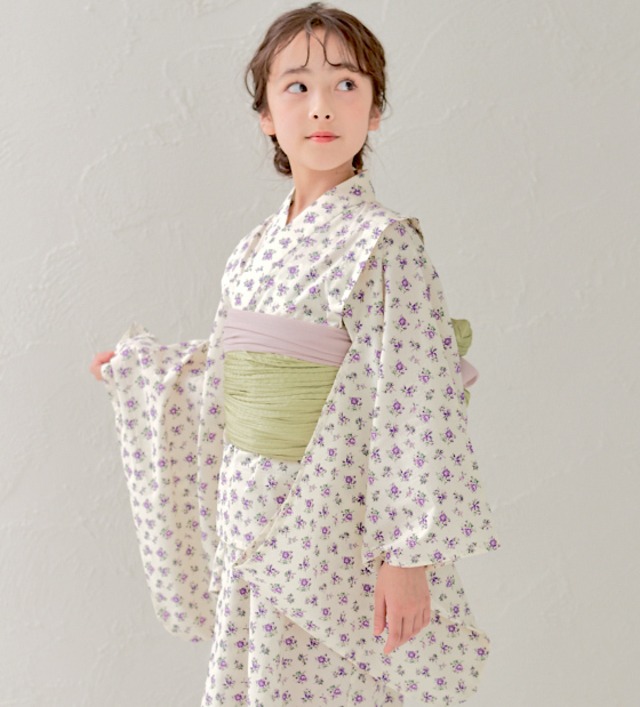 YUKATA long dress〈Purple〉