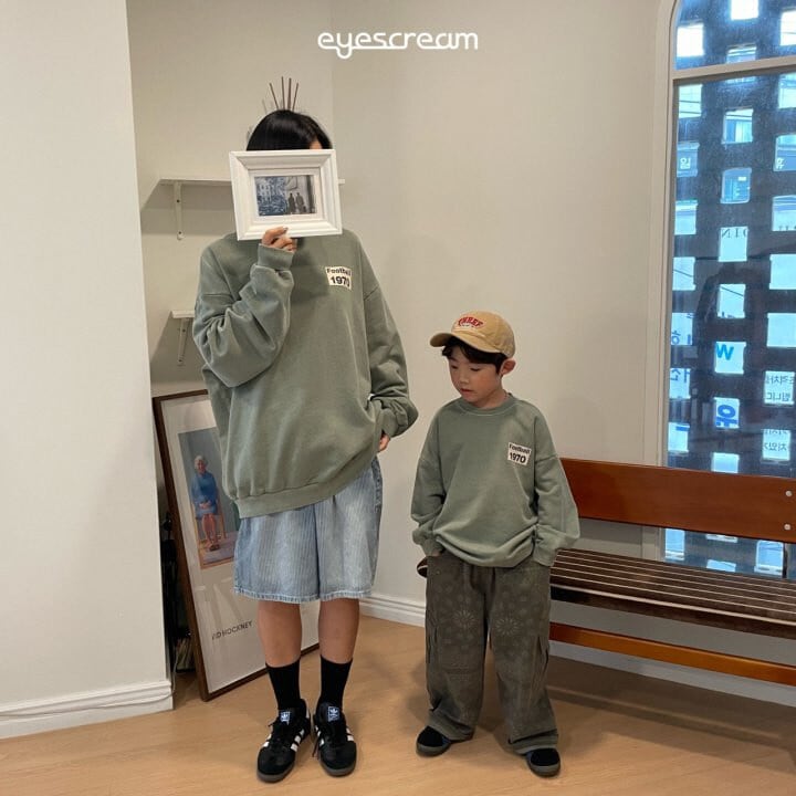 B555【即納】helmet pigment sweat shirt(kids)