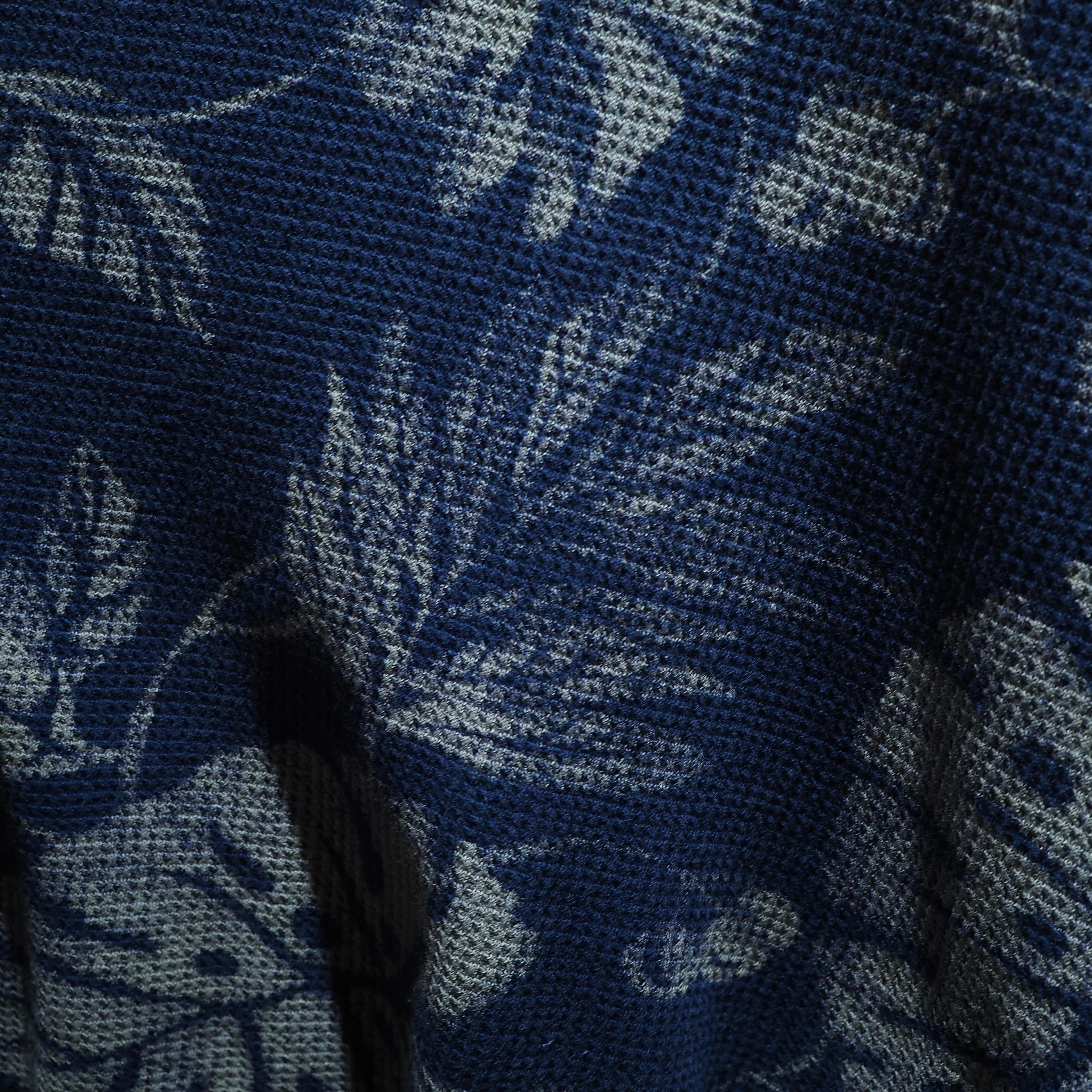 1990s ” Polo Ralph Lauren ” Beautiful leaf printed vintage loose long sleeve Tee