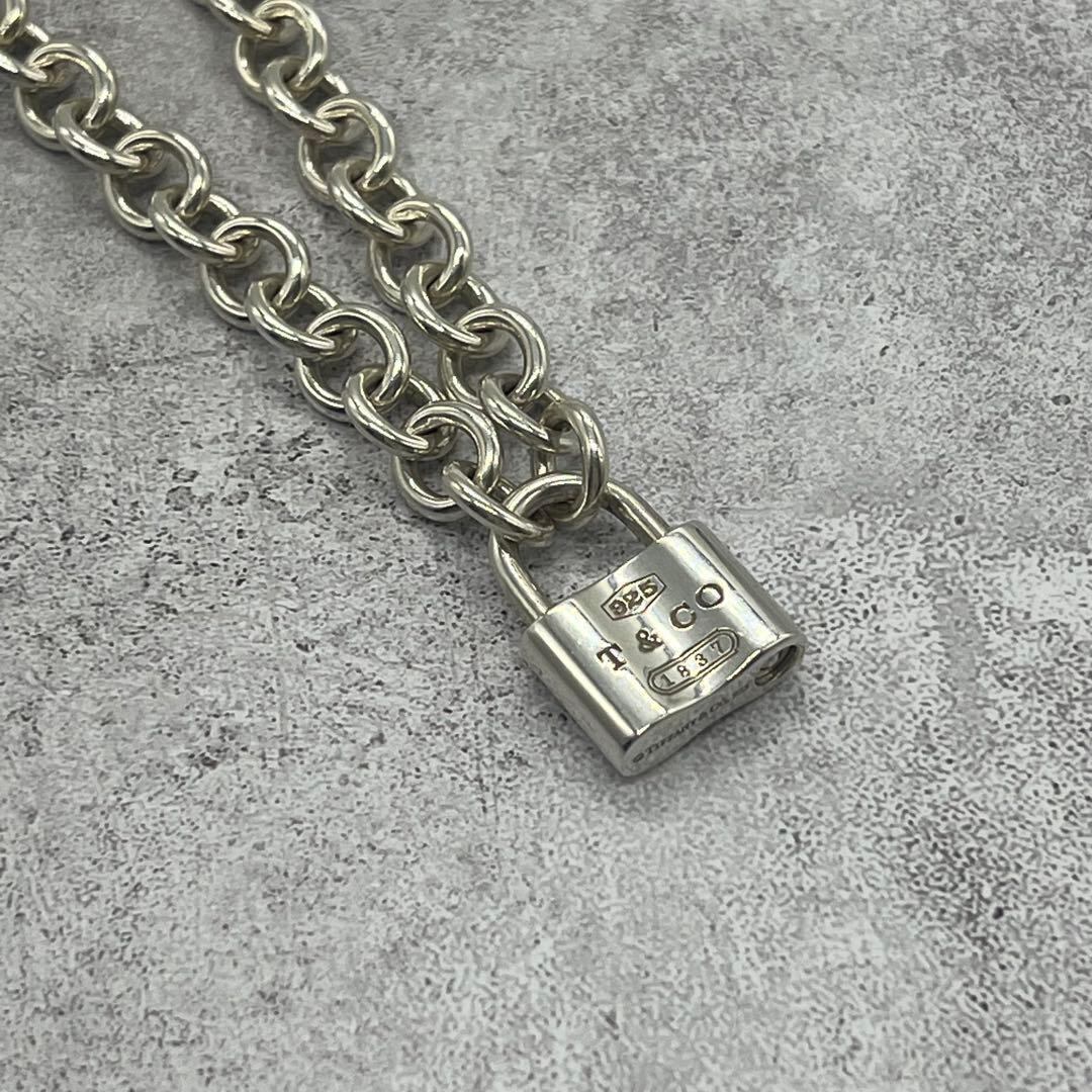 ティファニー TIFFANY 1837 カデナロック チェーン ネックレス SV