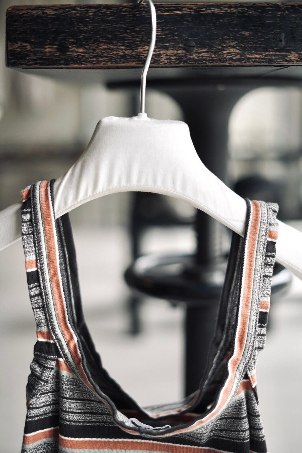 FUMIKA_UCHIDA / Grandrelle multi stripe camisole ( BROWN , BLACK