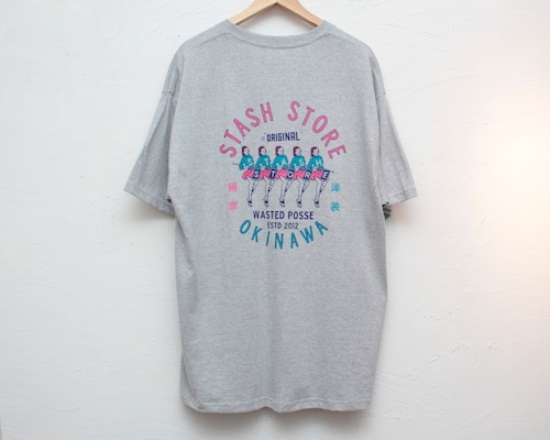 STASH STORE - CHEER TEE gray