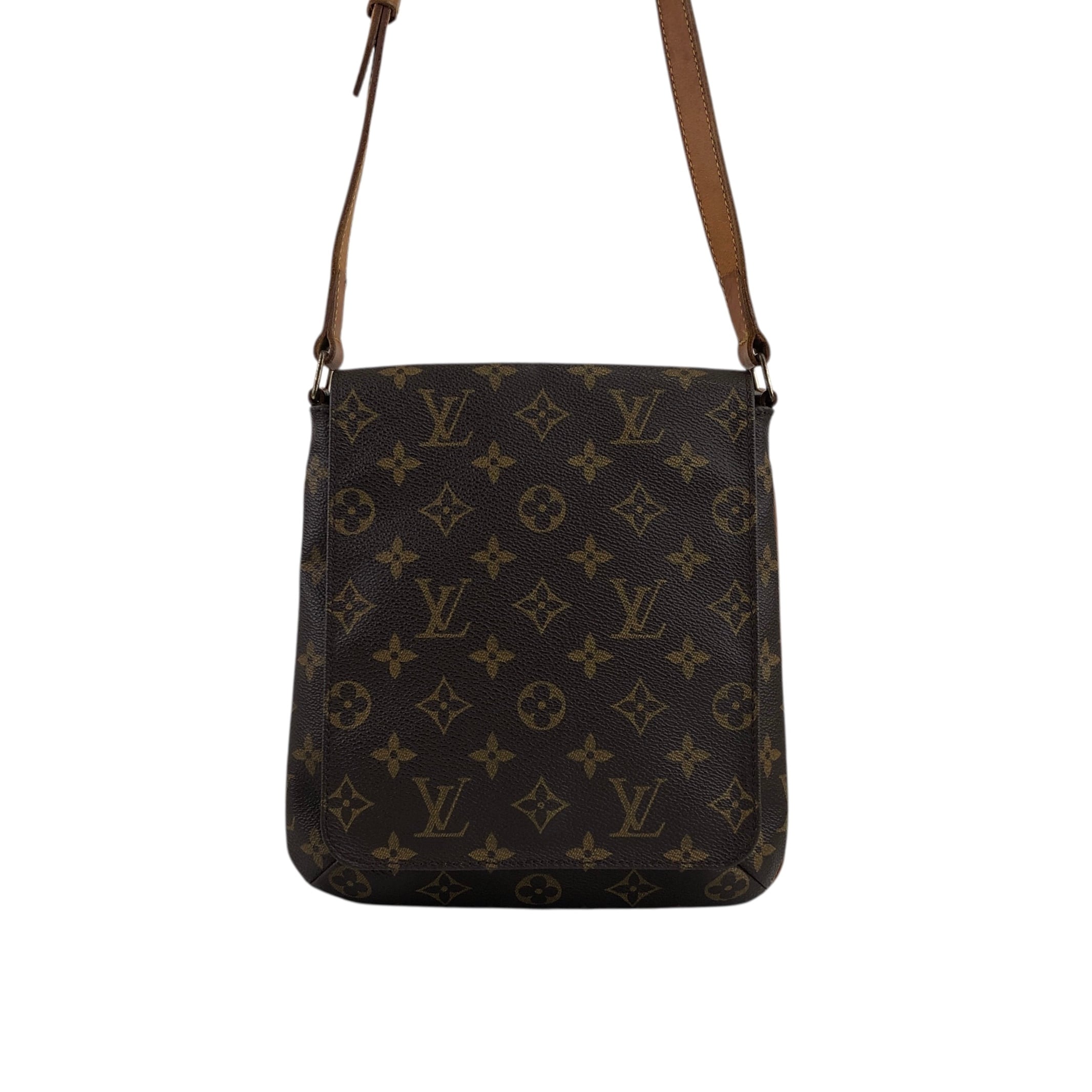LOUIS VUITTON ルイヴィトン モノグラム ショルダーバッグ ブラウン