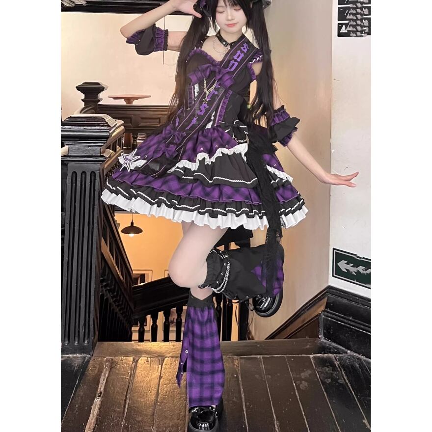 天使と悪魔 サブカル系 アイドル衣装 ステージ衣装 キラキラ 生誕祭 