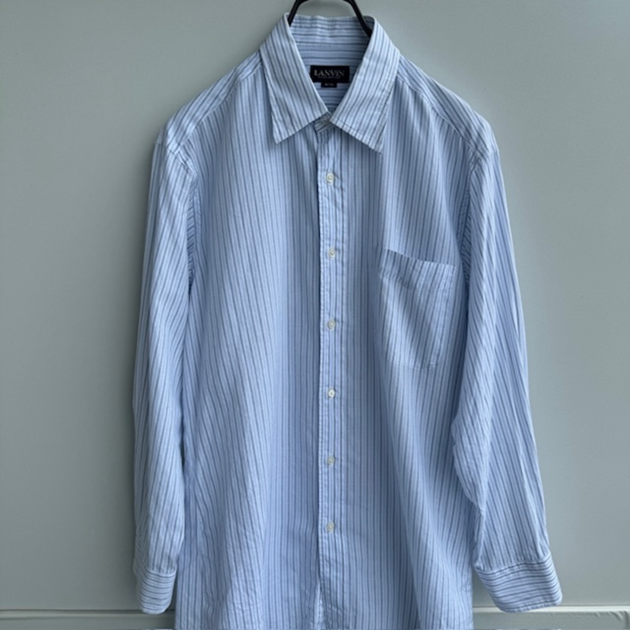 LANVIN ストライプシャツ コットン