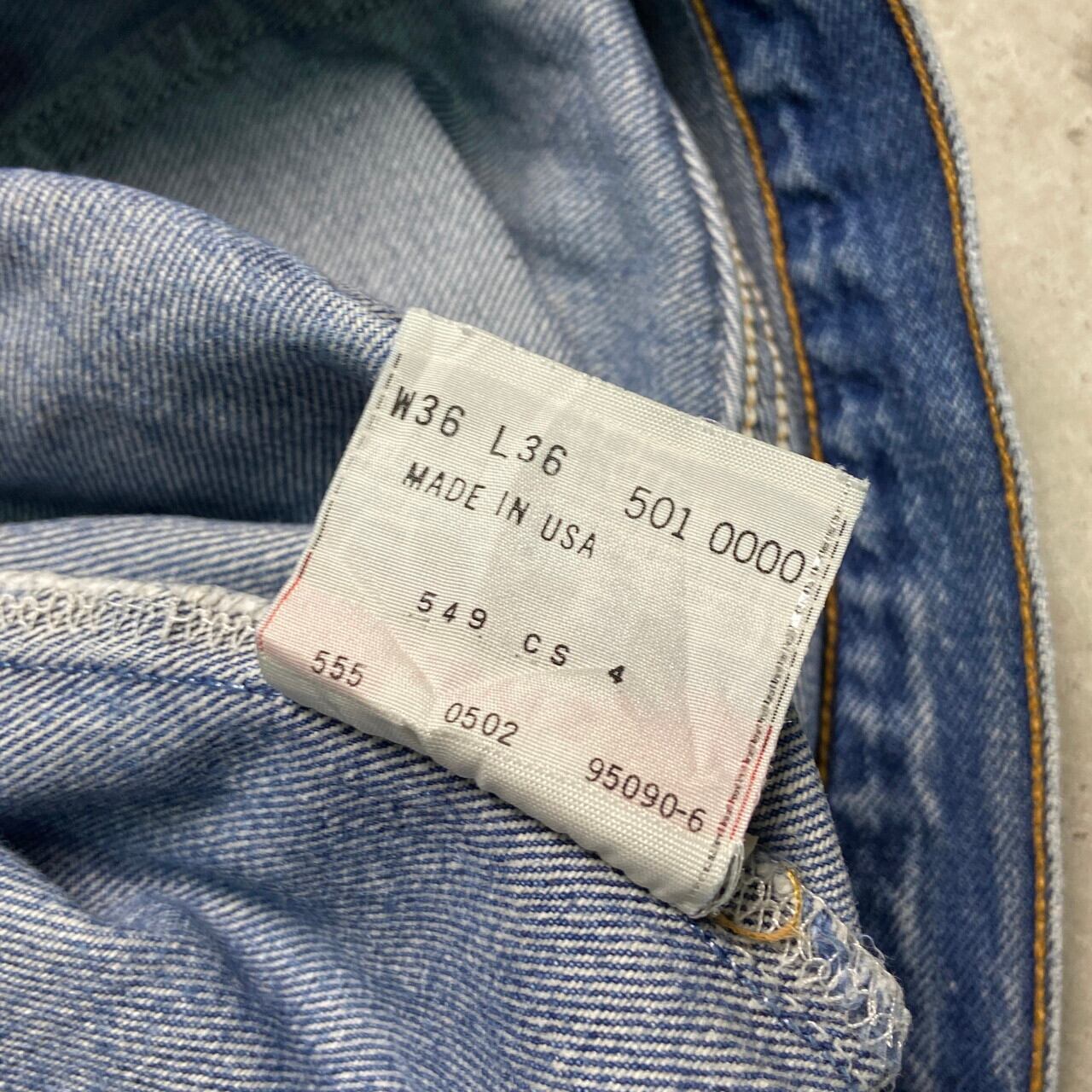 00年代 USA製 Levi's リーバイス 501 0000 バレンシア工場製 ...