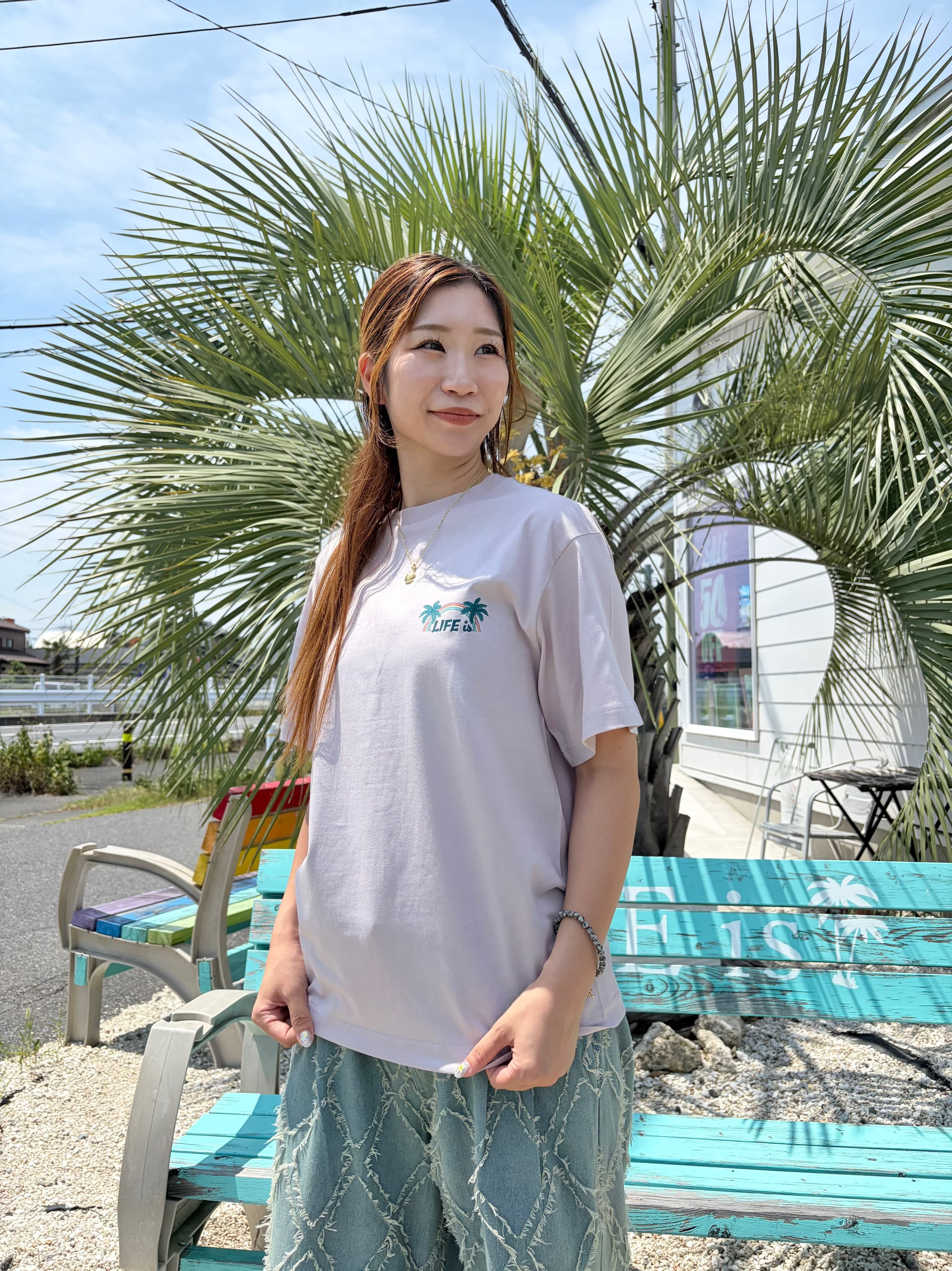 LIFE is×TAMOコラボTシャツ(パステルカラー)￥6,990(7,689)