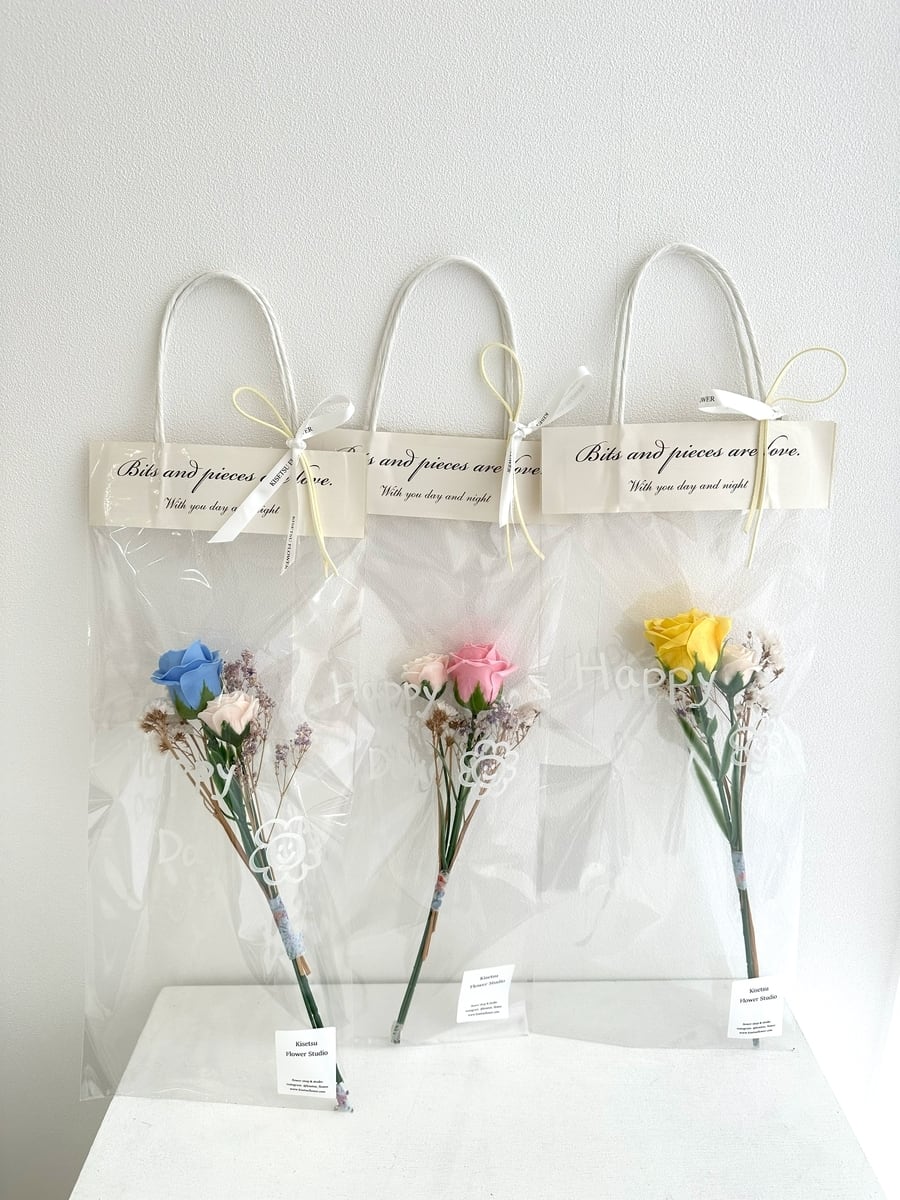 フラワーソープ 1輪バッグ