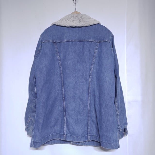 名作！1970s Wrangler Denim Wrange Coat / ラングラー デニム ボア