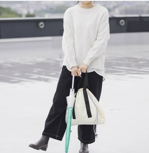 EVA　切り継ぎデザインビニール傘　60cm　傘　雨傘