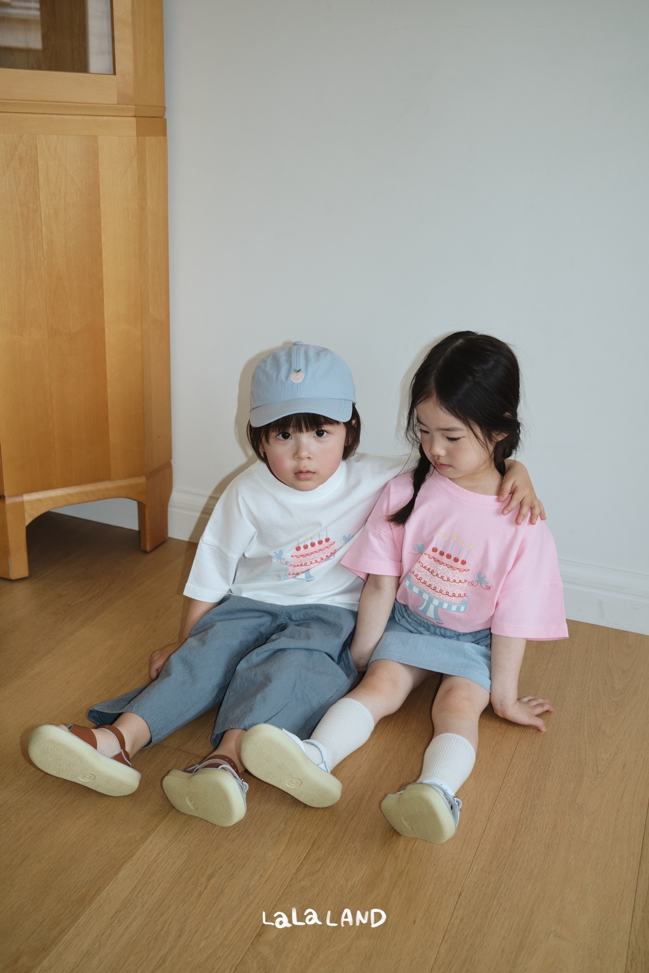 【取寄/韓国直送】LALALAND 26/SM （Kids）ケーキTシャツ｜夏服｜韓国子供服