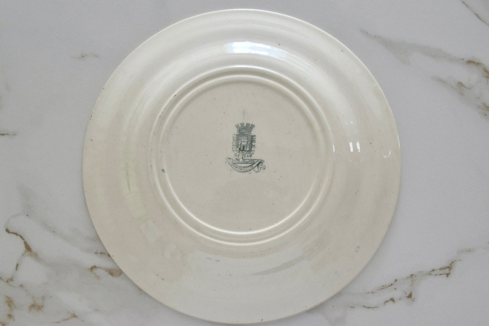 Choisy ディナープレートC POMPADOUR ショワジールロワ フランスアンティーク le  Roi 食器