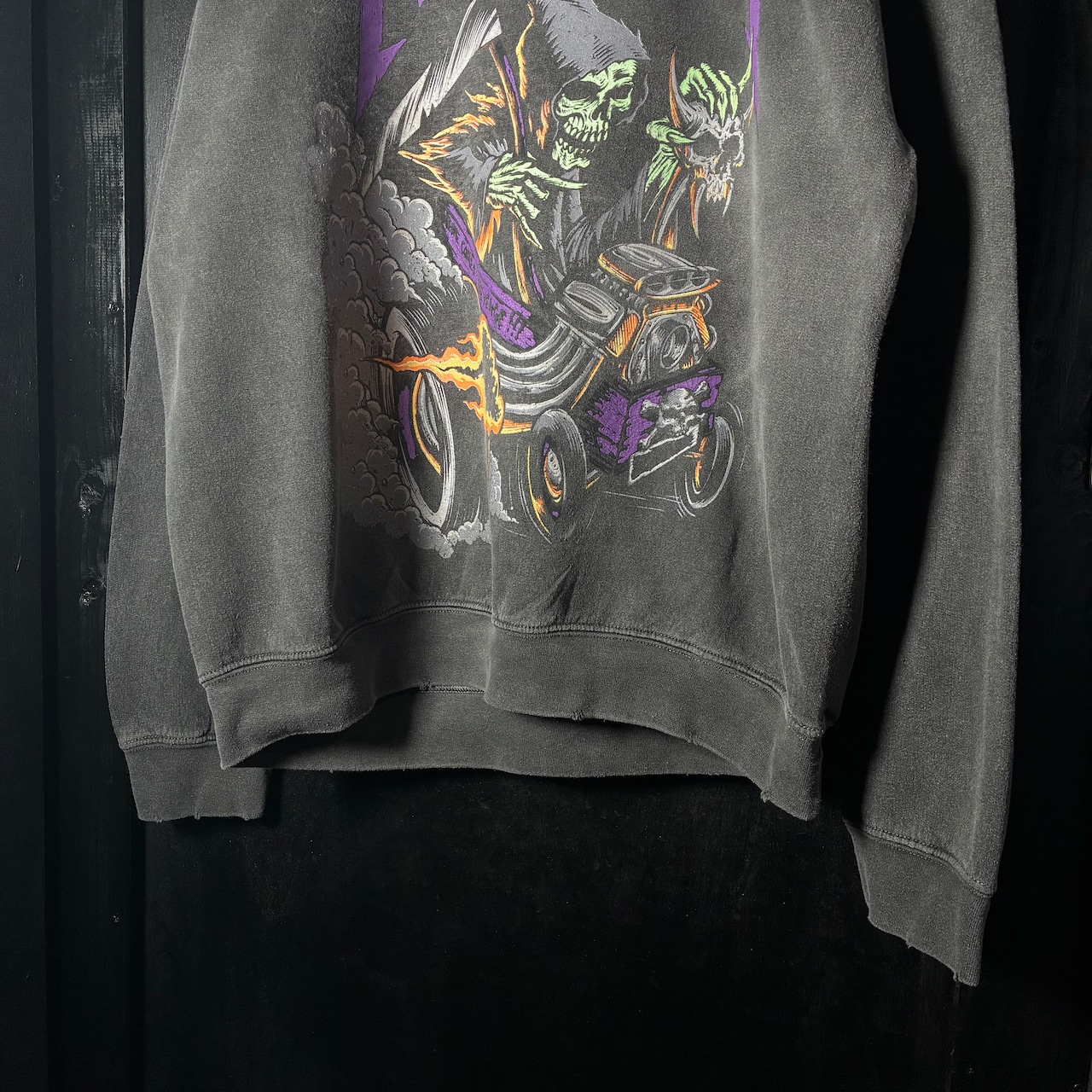 Metallica / オフィシャルスウェット / リーパー / バンドスウェット / フェードブラック