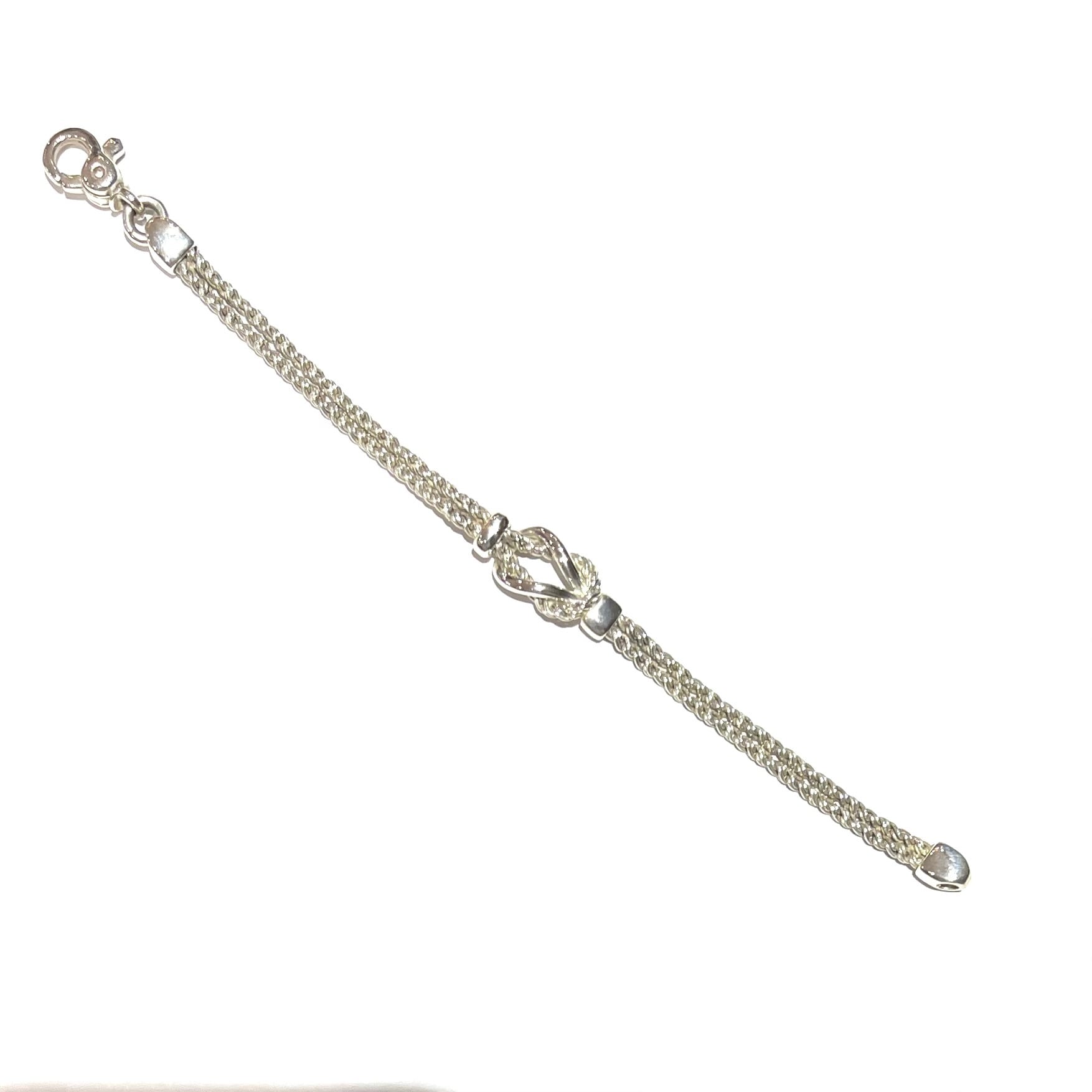 希少【TIFFANY&CO.】 2301 ティファニー アンドコーダブルロープ