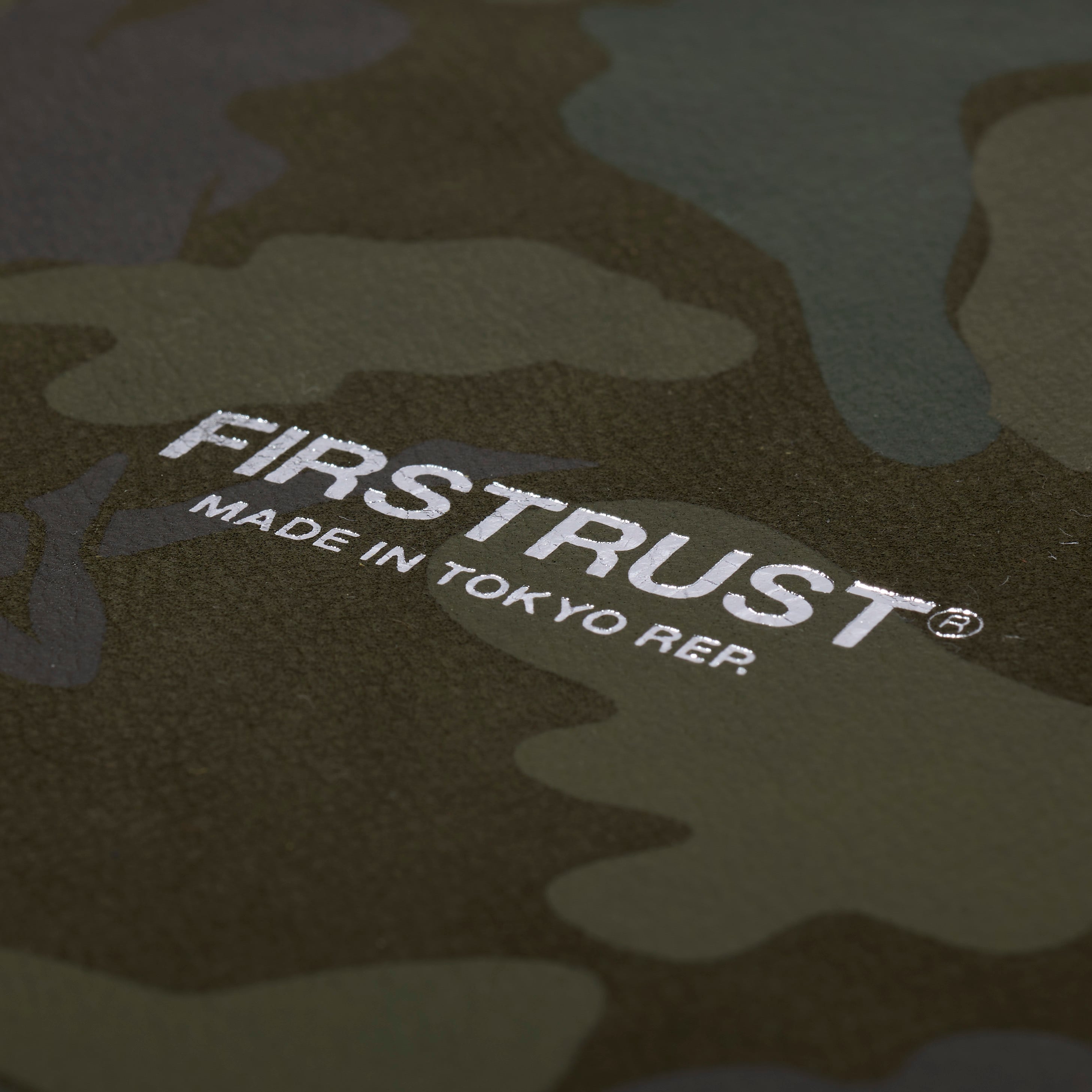 RENDEZVOUS / LEATHER TRAY | PIN-UP CAMOUFLAGE™︎ | FIRSTRUST TOKYO