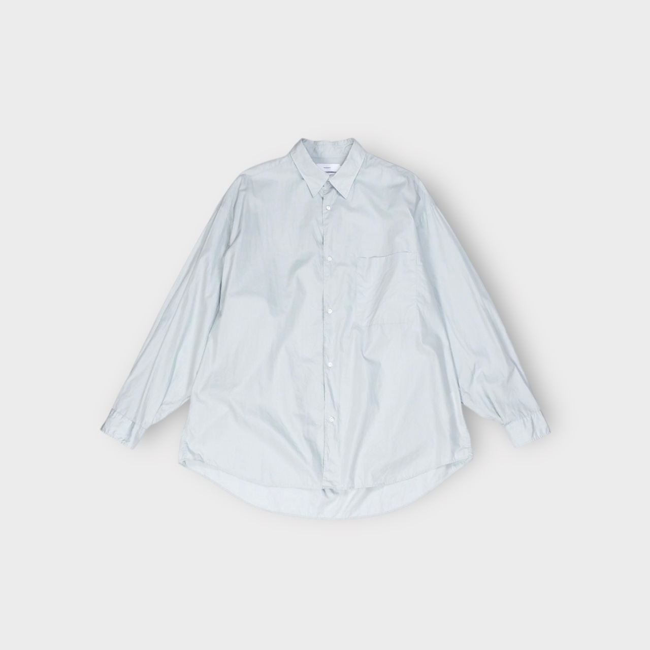 Graphpaper【Broad L/S Oversized Regular Collar Shirt】
