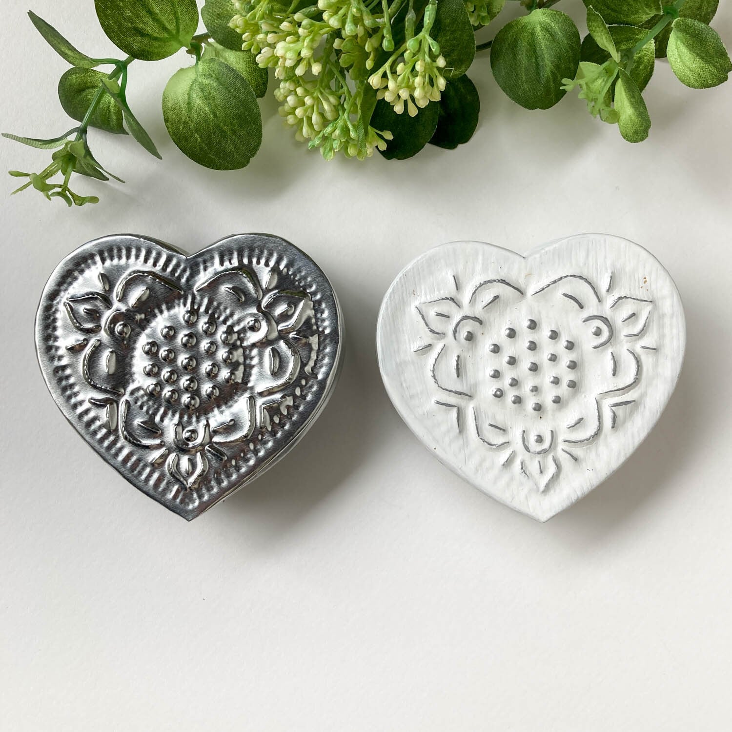 再入荷〉ハート型アルミケースS（80mm/シルバー） | Dua-アクセサリー