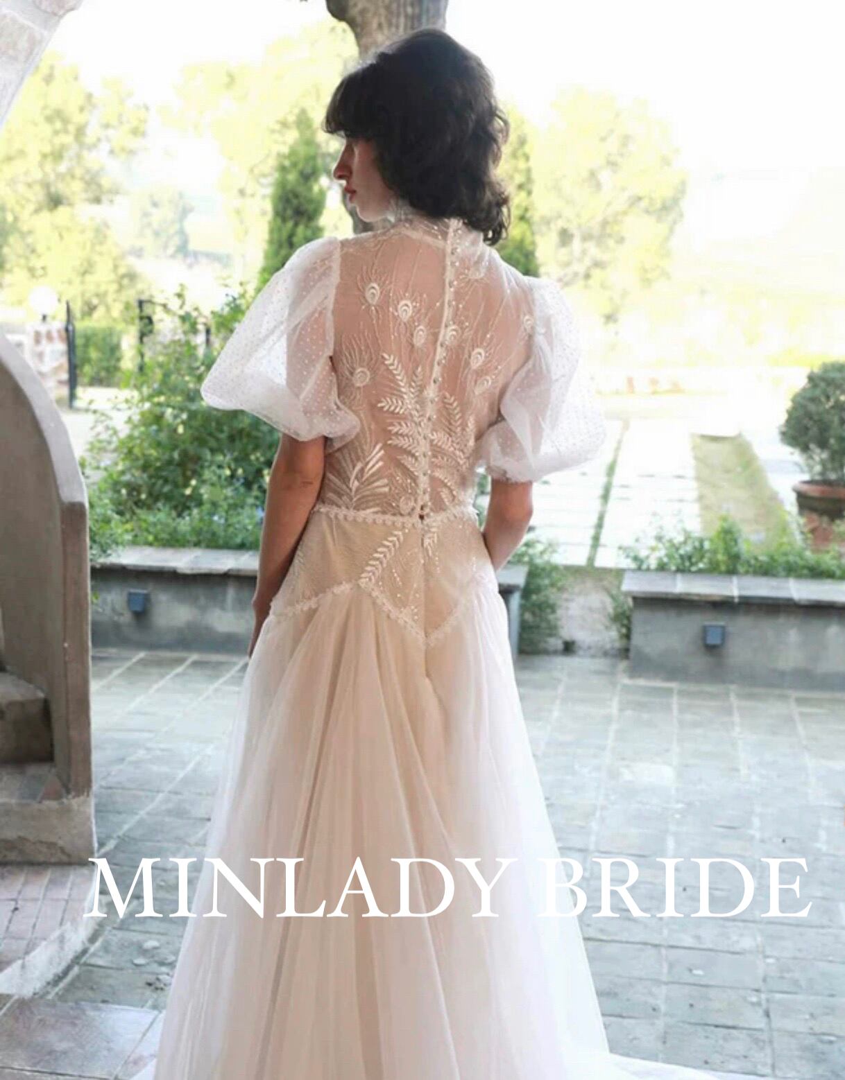 ヴィクトリアンスタイル ウェディングドレス | MINLADY BRIDE ヴィクトリアンスタイル ウェディングドレス | MINLADY BRIDE