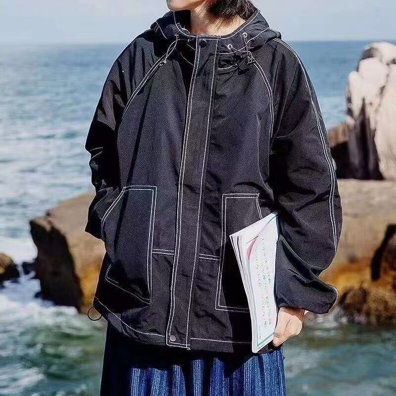 ステッチ入り　マウンテンパーカー　ASF212010-07