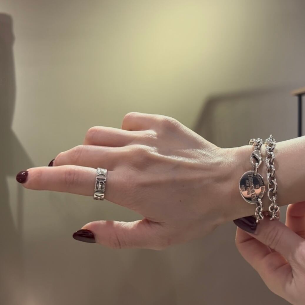 希少ティファニー パロマ・ピカソ スクリューデザインシルバーリング 希少【TIFFANY&CO】2060パロマ・ピカソ ゼリージュリング 指輪18号