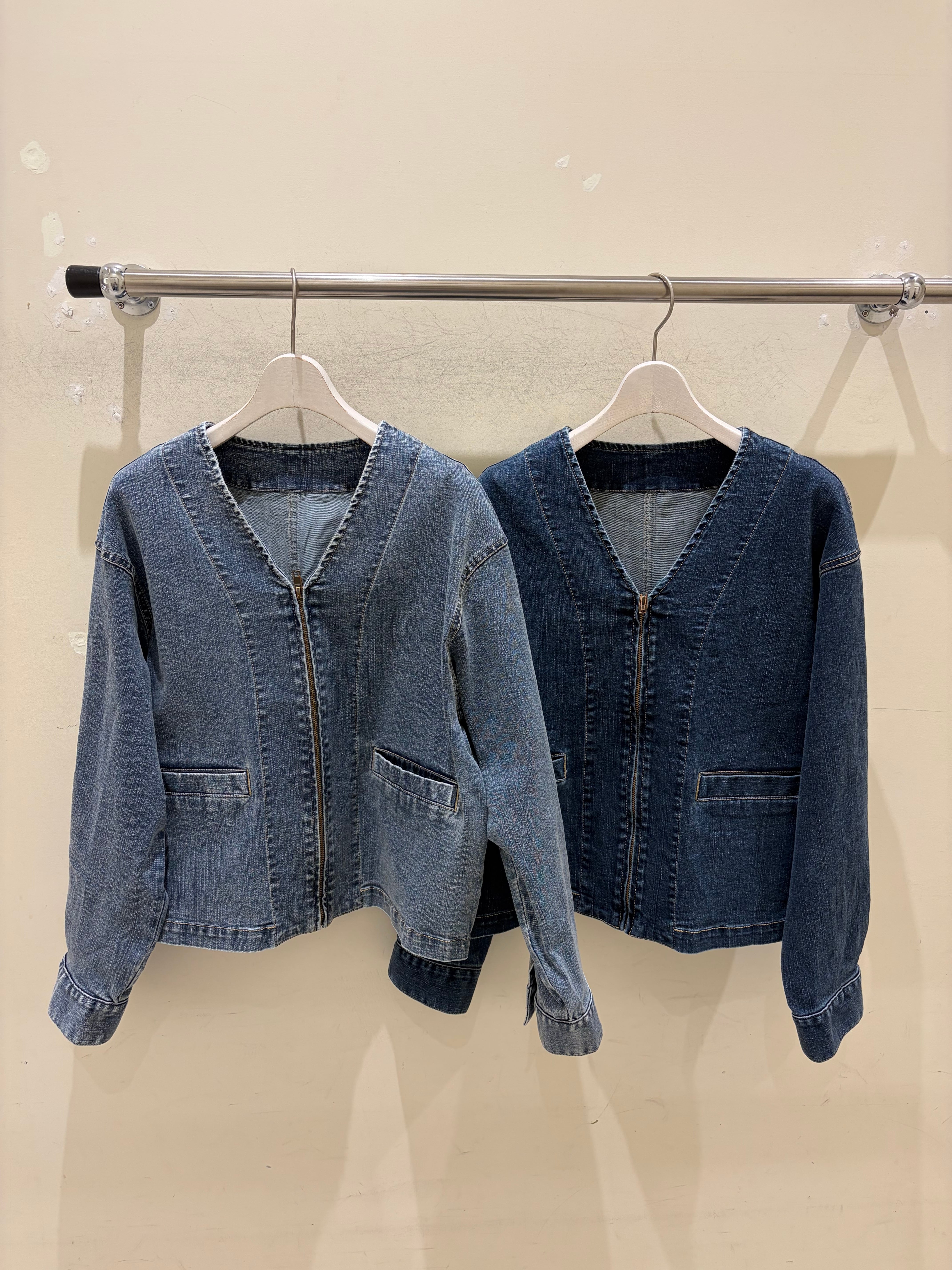 フロントジップブルゾン 733917/アンカルネ