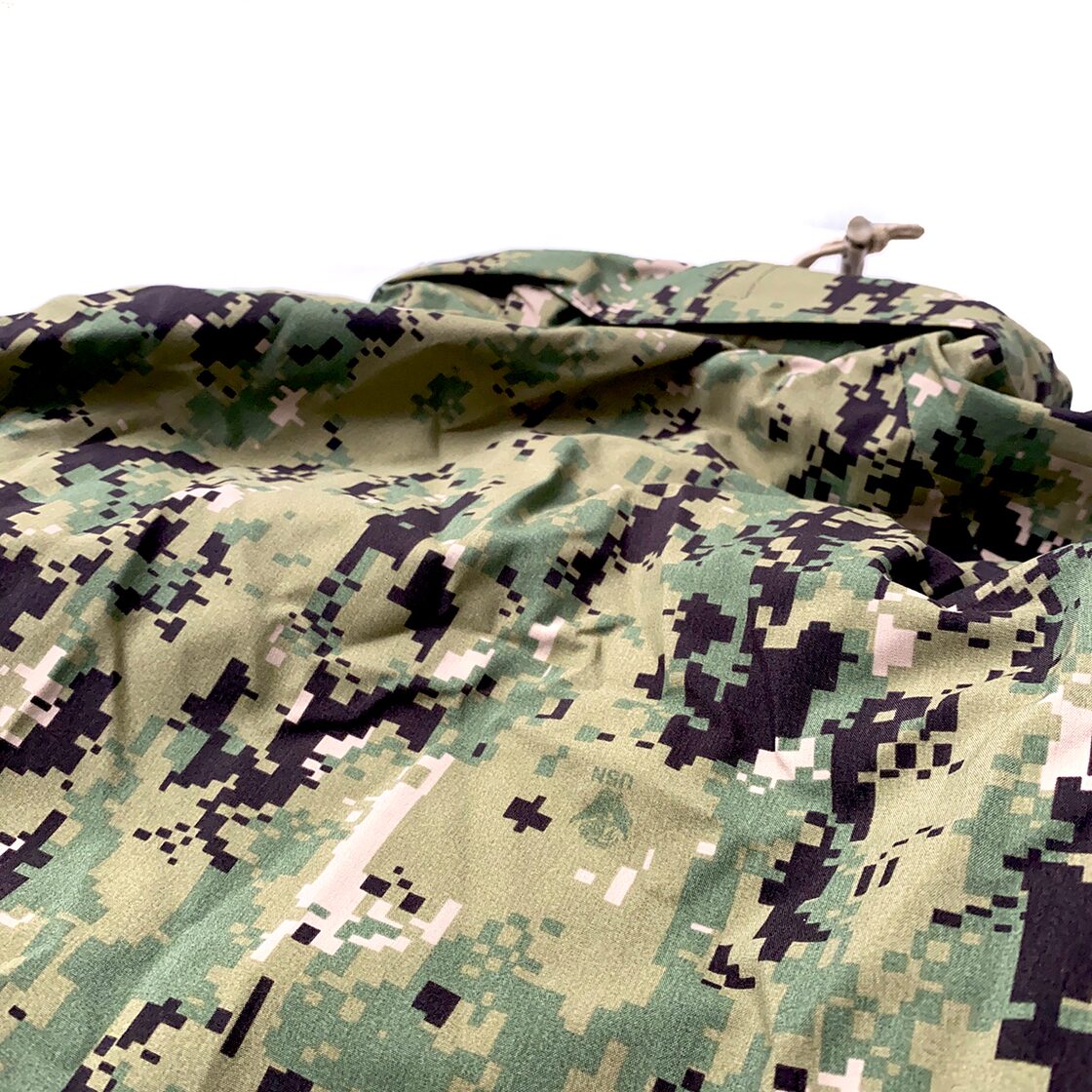 米軍実物 US NAVY NWU ゴアテックス パーカー デジタル カモ 