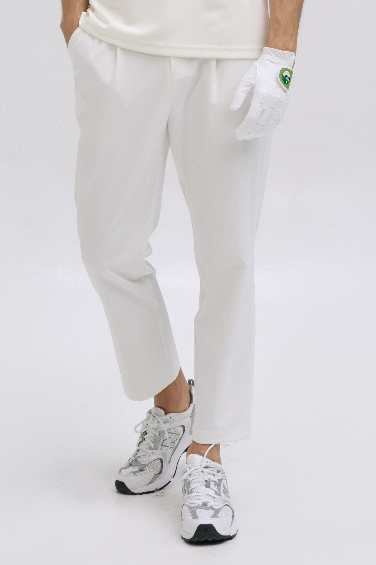 GOXO ゴーエックスオー ギブミーバーディワンタッチスラックス ホワイト