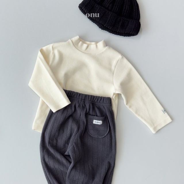 ［即納］onu / knitted cogeneration pants